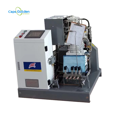 Compresor de aire de alta presión sin aceite del aumentador de presión del nitrógeno para el relleno del cilindro