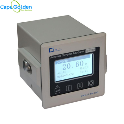 Metro de proceso de la pureza del O2 del analizador 300ml/min de la pureza del oxígeno CI-PC84