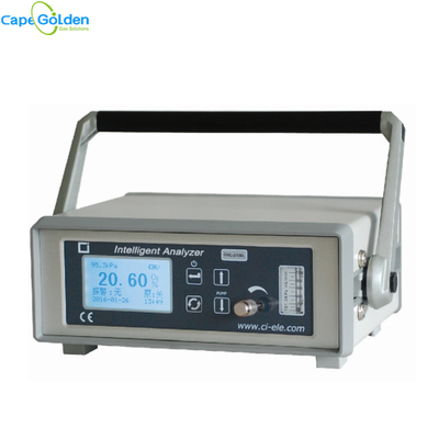 Analizador oxígeno-gas portátil 150ml/Min 80%RH de la pureza de GNL-2100L