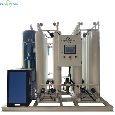 Planta del generador del oxígeno del hospital del 90~99% PSA planta del oxígeno de 500 LPM para rellenar del cilindro de la tubería O2