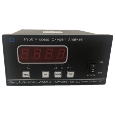 Analizador electroquímico de la pureza del O2 del sensor del oxígeno de RS232 P950 del analizador de proceso de la pureza