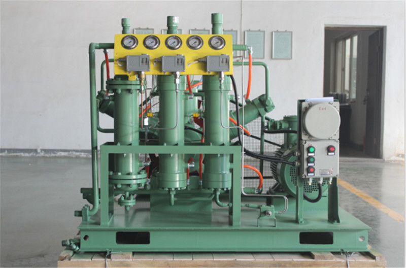 Gas de hidrógeno seco del compresor de alta presión del hidrógeno 15KW 415V 50Hz