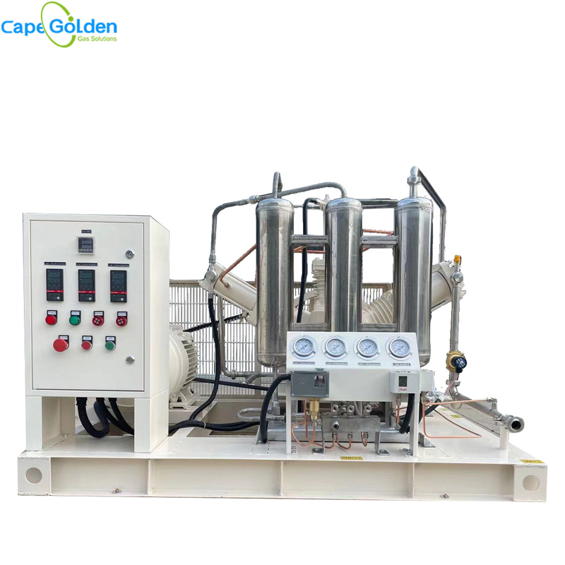 Compresor del aumentador de presión del oxígeno de la alta precisión ningún compresor oxígeno-gas del ruido