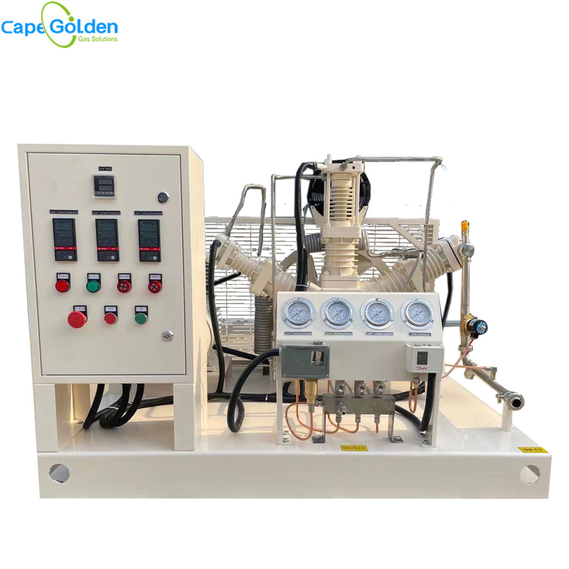 Aumentador de presión de alta presión del oxígeno del compresor del oxígeno para el relleno del cilindro