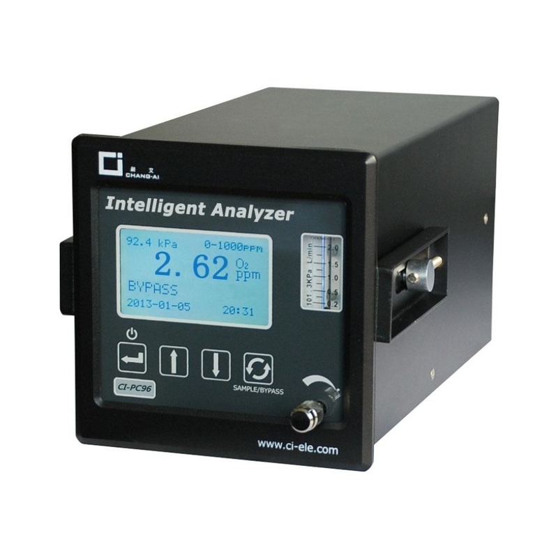 O2 portátil del analizador 1000ppm el 21% del punto de condensación del gas de CI-PC36 300ml/min