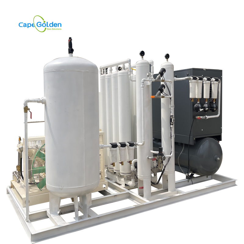 Generador industrial de relleno médico del oxígeno de la planta el 90~99% Psa del cilindro de oxígeno