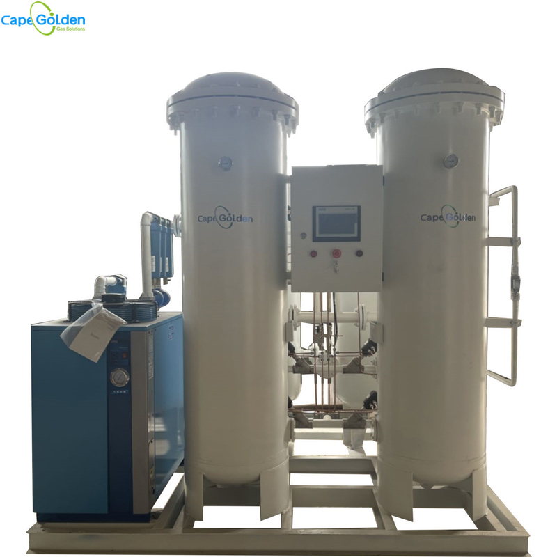 Generador 20Nm3/H del oxígeno de la pureza elevada del hospital 100 LPM planta del oxígeno de 250 LPM