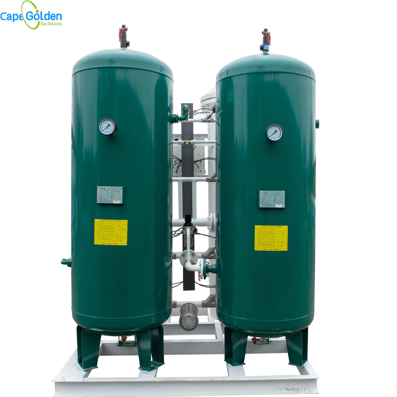 La planta de relleno PSA del cilindro de oxígeno del 90~99% basó día del generador 80pcs del oxígeno