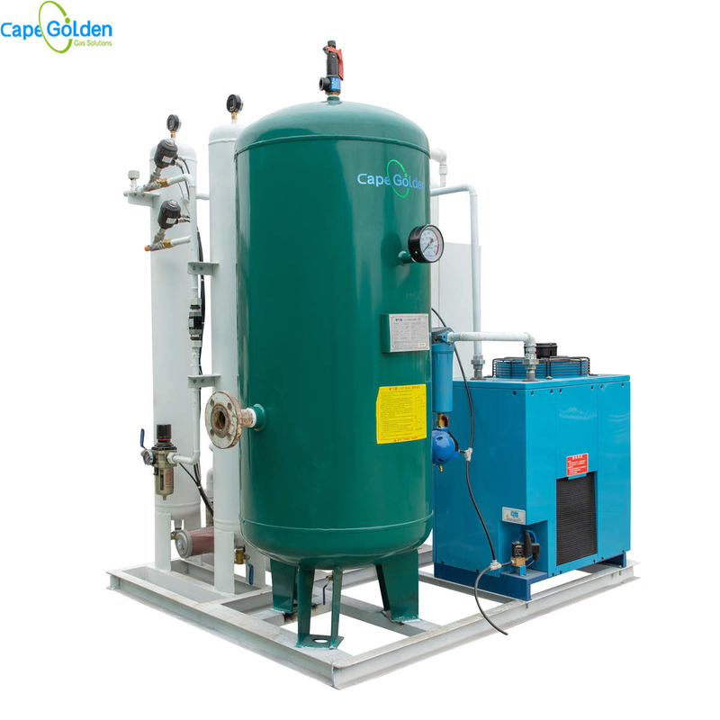 Pequeña instalación de producción del oxígeno del hospital para el cilindro directo que llena el 90~99%