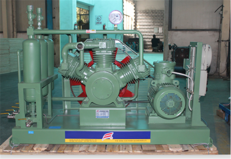 Cilindro reservado de la refinería 3 del compresor del generador del hidrógeno del diafragma transmitido por banda