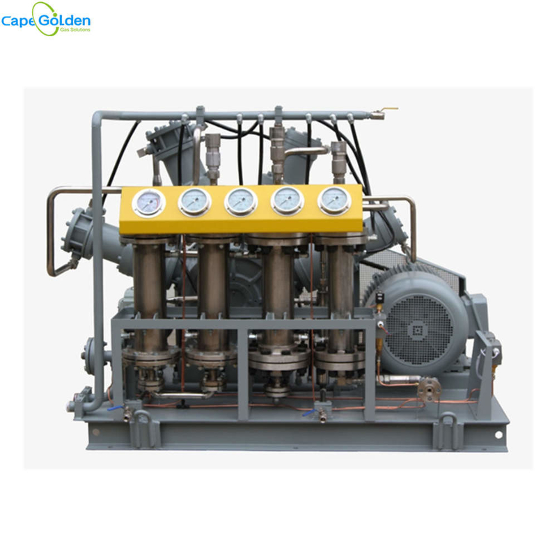 Compresor de gas sin aceite del compresor del dióxido de carbono del CO2 16-40bar industrial