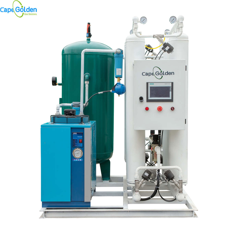 Generador oxígeno-gas médico del PSA que hace la máquina 3Nm3/H 200Nm3/H a la pureza el 93%