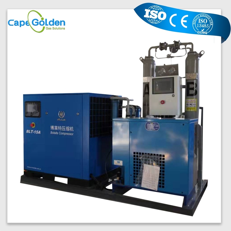 Máquina industrial en contenedor del generador del oxígeno de la sustancia química para el tratamiento de aguas