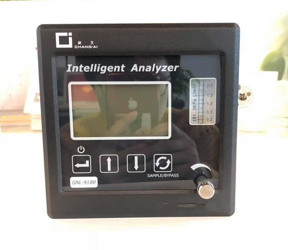 Sonido de Trace Oxygen Nitrogen Analyzer Tester del proceso de la alta exactitud y alarma ligera