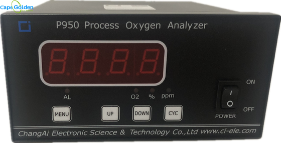 Analizador portátil el 100ppm~21% de la pureza del oxígeno del analizador del oxígeno del nitrógeno P860